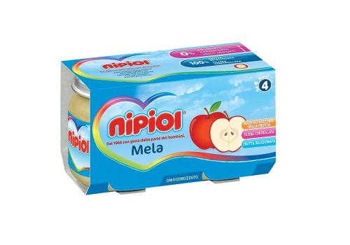 Nipiol mela omogeneizzato 2 x 120 grammi