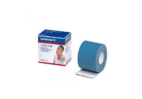 Leukotape K taping blu 7,5 x 500cm