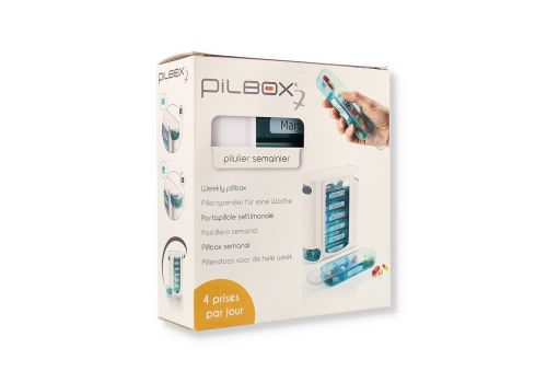 Pilbox portapillole settimanale