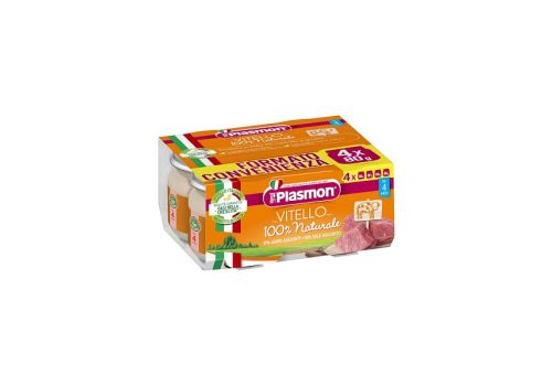 Plasmon vitello omogeneizzato 4 x 120 grammi