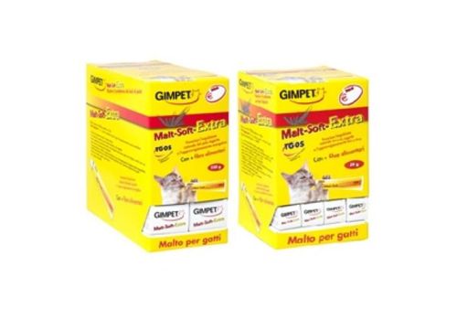 Gimcat Malt-Soft Extra malto per gatti con fibre per la rimozione del pelo 50 grammi