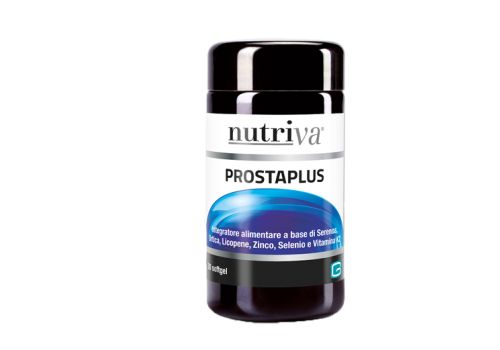 Nutriva Prostaplus integratore per la prostata 30 capsule softgel