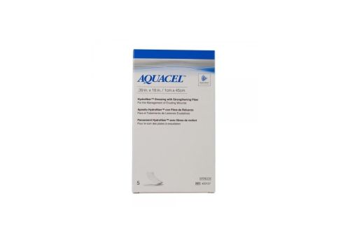 Aquacel Extra medicazione in hydrofiber 1 x 45cm 5 pezzi