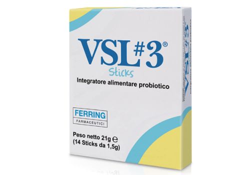 VSL3 Sticks integratore a base di probiotici 14 stick orosolubili