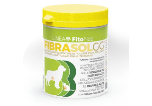 Fibrasol mangime complementare per la funzione intestinale di cani e gatti polvere orale 100 grammi