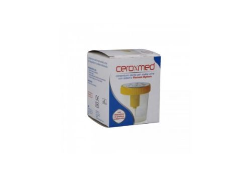 Ceroxmed contenitore per urina vacuum system 100ml