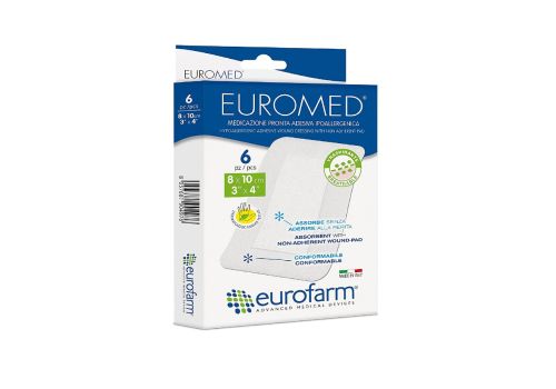 Euromed medicazione postoperatorie 10x8cm 6 pezzi