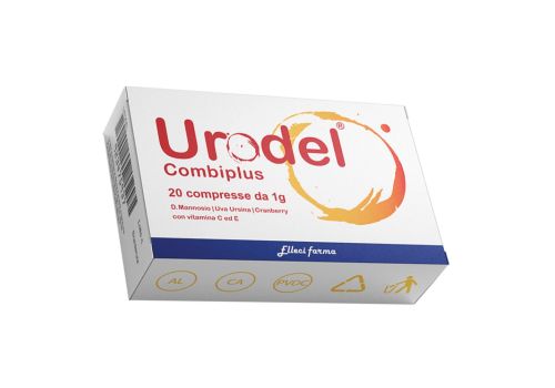 Urodel Combiplus integratore per il benessere delle vie urinarie 20 compresse