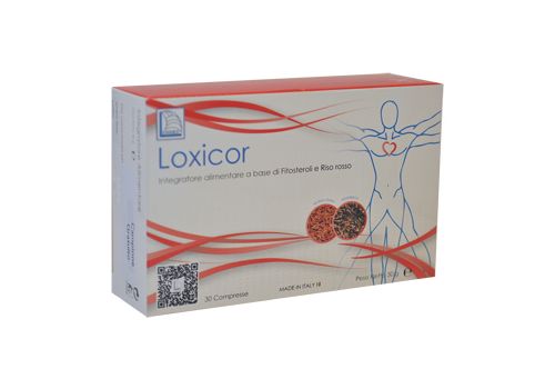 Loxicor integratore per il metabolismo del colesterolo 30 compresse