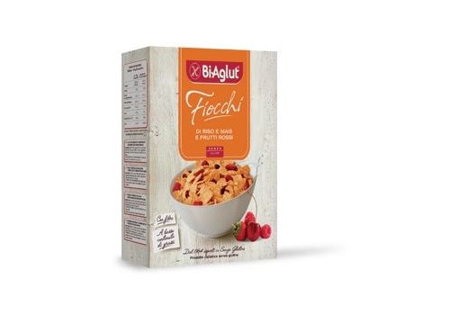 Biaglut Fiocchi cereali ai frutti rossi senza glutine 275 grammi