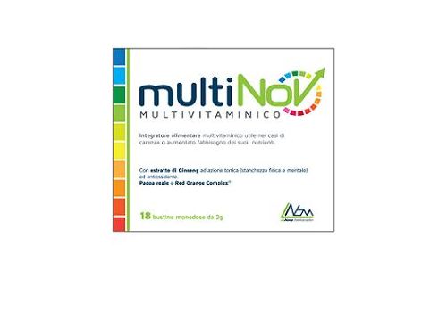 Multinov integratore di vitamine 18 bustine