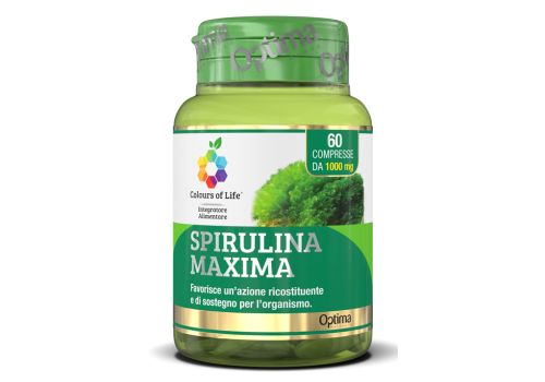 Spirulina Maxima integratore ricostituente 60 compresse