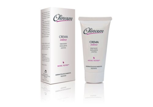 Olinorm Crema intima idratante emolliente lenitiva per l'equilibrio della flora vaginale 50ml