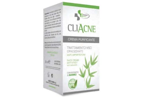 Cliacne crema purificante trattamento viso opacizzante anti-imperfezioni 50ml