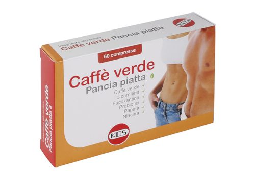 Caffè Verde Pancia Piatta integratore per il controllo del peso e il sostegno metabolico 60 compresse