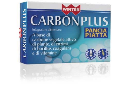 Winter Carbon Plus pancia piatta integratore per la funzionalità digestiva 30 capsule