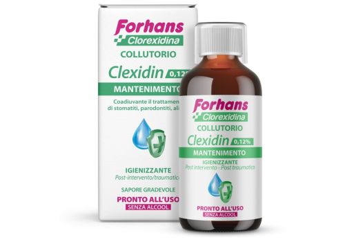 FORHANS CLEXIDIN 0,12 S/ALCOOL