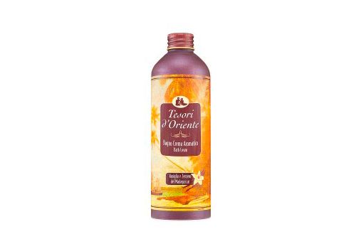 Tesori D'Oriente Bagno Crema Aromatico Vaniglia e Zenzero del Madagascar 500ml