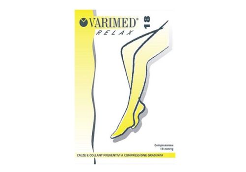 Varimed 18 mmhg autoreggente relax colore nero taglia 6