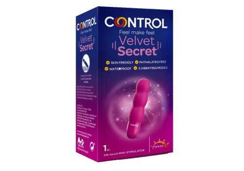 Control Velvet Secret mini-stimolatore vaginale