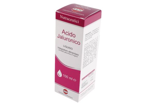 Acido Jaluronico liquido integratore per il benessere di ossa e pelle 100ml