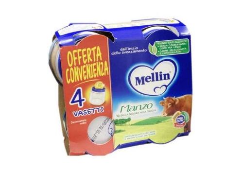 MELLIN OMOG MANZO 4X80G