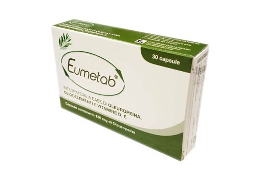 Eumetab integratore per il controllo del peso 30 capsule