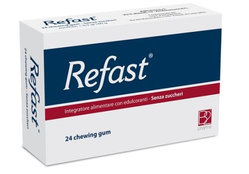 Refast integratore per il benessere intestinale 24 chewing gum