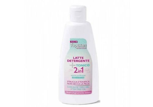 New Topexan latte detergente + tonico 2 in 1 per pelle grassa e acneica 200ml