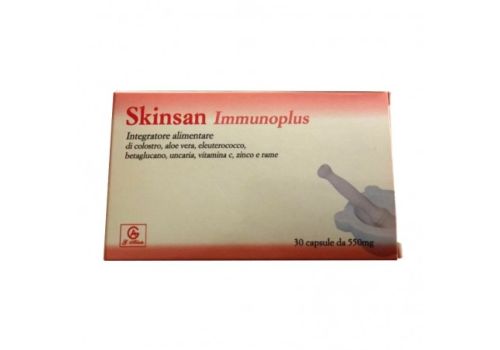 Skinsan Immunoplus integratore per il sistema immunitario 30 capsule