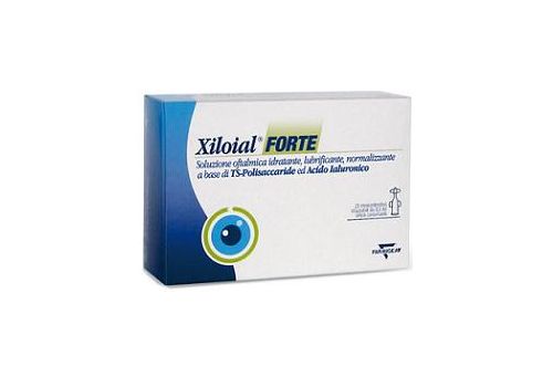 Xiloial Forte soluzione oftalmica idratante lubrificante e normalizzante 20 flaconcini 0,5ml