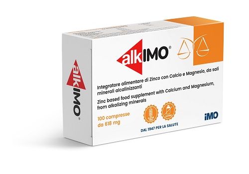 AlkImo integratore di minerali per il sistema immunitario e muscolo scheletrico 100 compresse