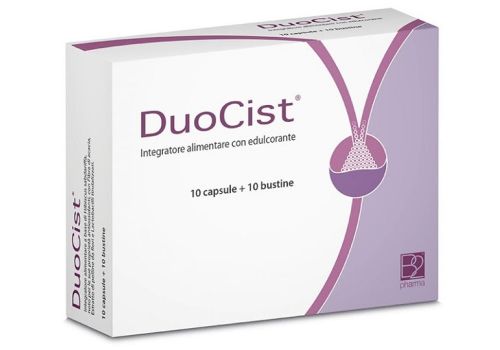 Duocist integratore per la funzionalità del tratto urinario 10 capsule + 10 bustine