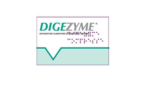 Digezyme integratore di fermenti lattici con vitamine 20 compresse