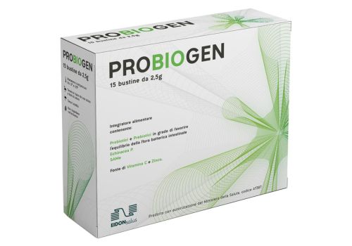 Probiogen integratore per il benessere intestinale 15 bustine