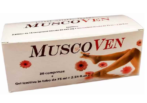 Muscoven 30 compresse + gel lenitivo 75ml