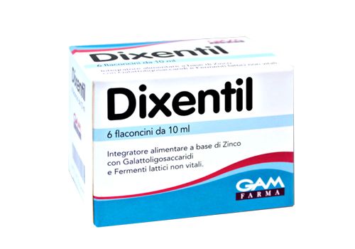 Dixentil integratore per il benessere intestinale 6 flaconcini 10ml