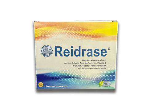 Reidrase integratore di sali minerali con vitamine 14 bustine