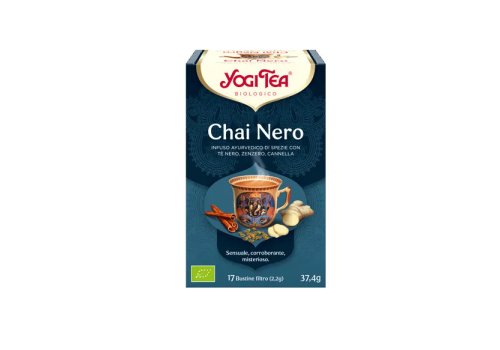 Yogi Tea Chai Nero tè speziato 17 bustine