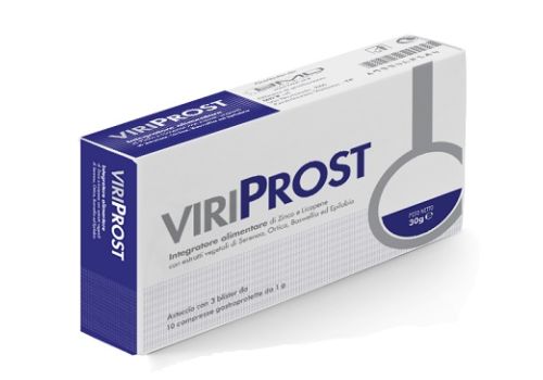 Viriprost integratore per la normale funzionalità prostatica 30 compresse