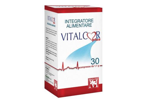 Vitalcor Plus integratore per il benessere cardiocircolatorio 30 compresse