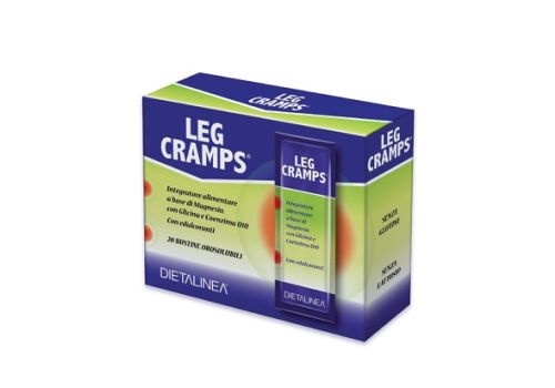 Dietalinea Leg Cramps integratore per la rigidità muscolare e i crampi 20 bustine orosolubili