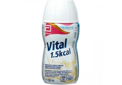 Vital 1,5 Kcal Vaniglia alimento a fini medici speciali 200ml