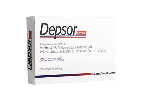 Depsor integratore per il fegato 30 capsule