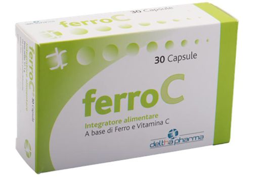 FerroC integratore di ferro con vitamina C 30 capsule