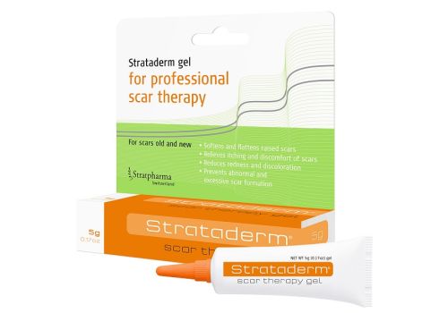 Strataderm gel in silicone per il trattamento delle cicatrici 5 grammi