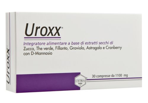 Uroxx integratore per la normale funzione del tratto urinario 30 compresse