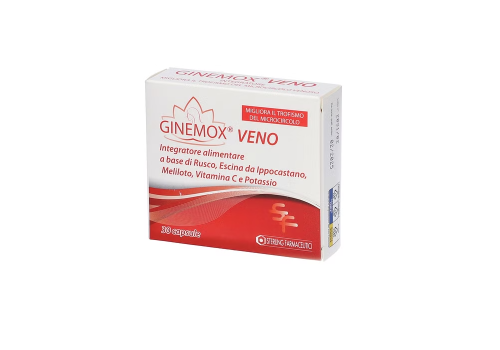 Ginemox Veno integratore per la circolazione 30 capsule