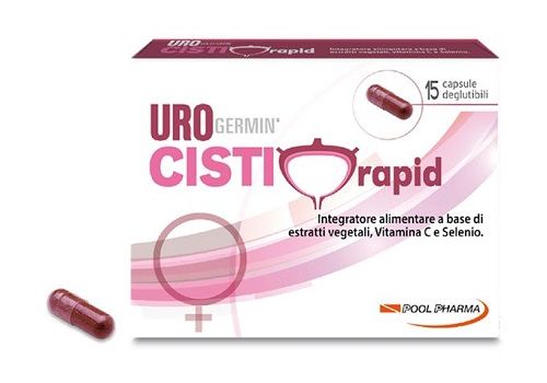 Urogermin Rapid integratore per la normale funzione del tratto urinario 15 capsule