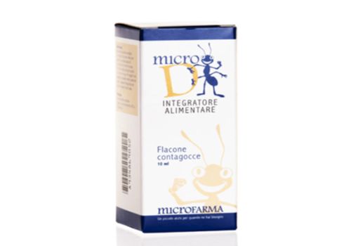 Micro D integratore per ossa e sistema immunitario gocce orali 10ml